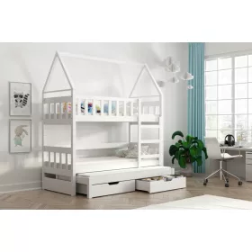 Krevet na kat DOMEK OLA MINI 3 osobe 160x75