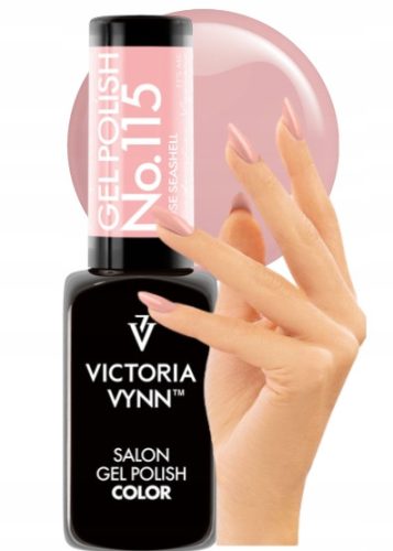 Hibridni lak u boji Victoria Vynn školjka ruže 115 8 ml
