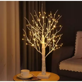   Svijetleća LED breza za Božić, 60 cm, toplo bijele lampice