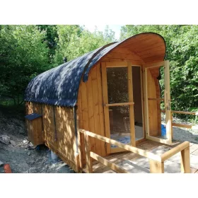   Nordijska Vrt Poduhvat - Luksuzna Vrtna Kućica za Saunu 480 x 240 cm