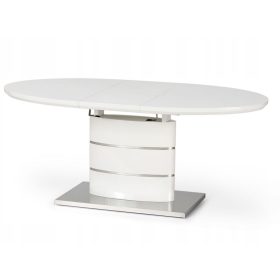   Halmar Aspen ovalni stol na razvlačenje 140 x 90 x 76 cm bijeli