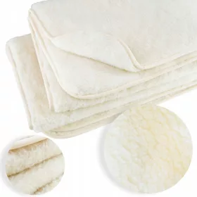   Poplun Sanjoljubac 100% Merino Antialergijski Cijele Godine Topli Ecru 220x200