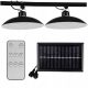 Ulična svjetiljka - Izoxis 21806 dvostruka viseća solarna svjetiljka 80 W 6000 lm