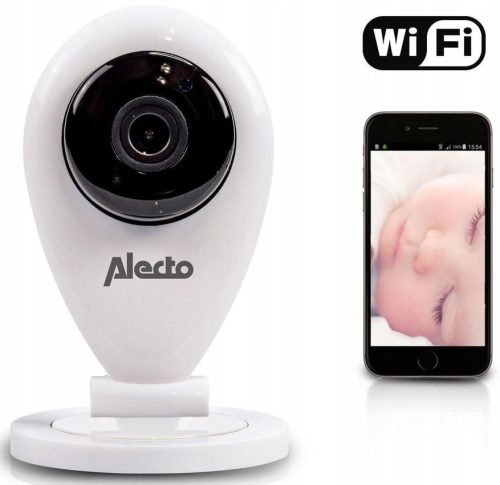 Elektronička bežična baby monitor kamera Alecto IVM-100 s dvosmjernom komunikacijom i Wi-Fi povezivošću omogućuje vam nadzor nad svojim djetetom na jednostavan, brz i siguran način putem pametnog tele