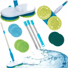   Električni mop s rotirajućom glavom + 6 zamjenskih jastučića
