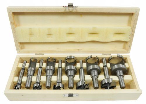 VERKE Flekovi i sječiva za drvo 15-35mm - Set od 10 komada