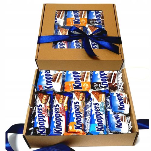  GIFT BOX KNOPPERS MIX POKLON SET ZA NIKOLU ROĐENDAN