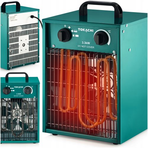 Električni prijenosni grijač Tokachi 3,3 kW