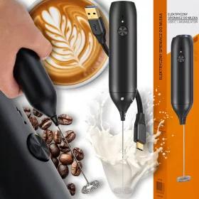   Električna pjenilica za mlijeko, spremna za kavu Whisper Mini, visoke snage, USB