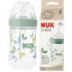 Nuk Nature Sense boca za bebe 6-18m 260ml bijela + M smocak