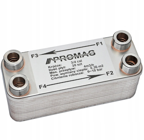 Promag PGM-3/4c-30.1 - Pločasti izmjenjivač topline za učinkovito grijanje