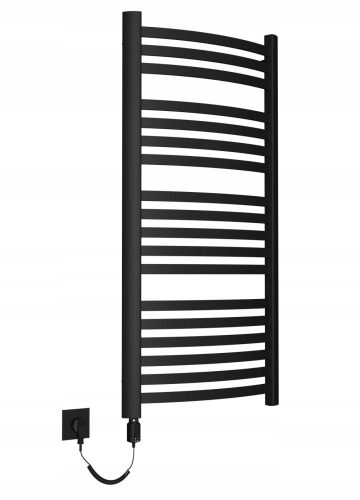 Električni kupaonski radijator Classic Pro-Term 604 W 570 x 1150 mm crni