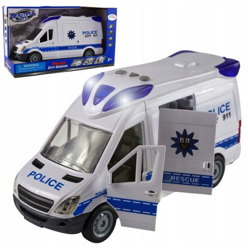 POLICIJA POLICIJSKI AUTO S SVJETLIMA I ZVUCIMA