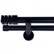  Dupli karniš 19 mm + 19 mm 140 cm