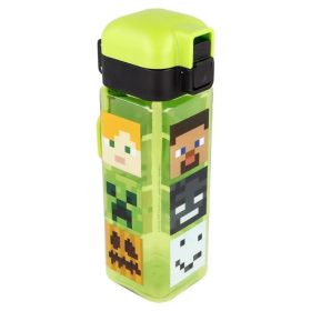 Staklena Minecraft bočica za vodu 550 ml