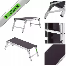 KADAX ljestve 2,5 m aluminijske 1 x 2 do 150 kg