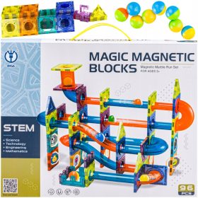    DK Magnetic Blocks Magnetic Blocks Ball Track 96 Elements Ball Track 96 kom.