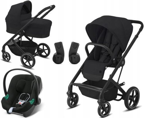 Kolica za bebe 3u1 Cybex Balios S Lux Duboko Crna