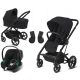 Kolica za bebe 3u1 Cybex Balios S Lux Duboko Crna