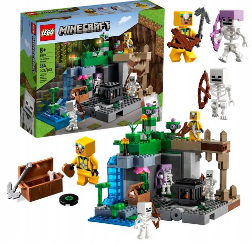  LEGO City 21495 MINECRAFT KOSTUR DUNGEON CAVE ZOMBIE KOSTURI SET LEGO KOCAKA