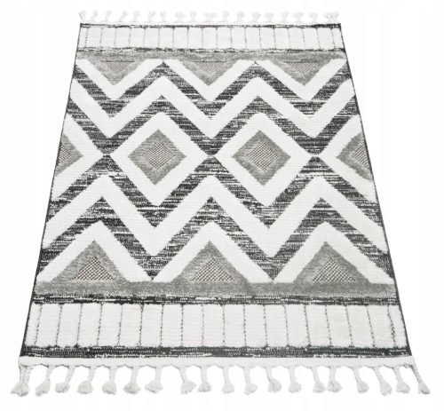  SHAGGY BOHO TEPIH ZA DNEVNI BORAVAK SPAVAĆA SOFA SOFT PAR SA RESAMA 60x100 CM