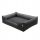 UDOBNA SOFA ZA PSA 100/75 cm XXL, CRNA + GRAFIT
