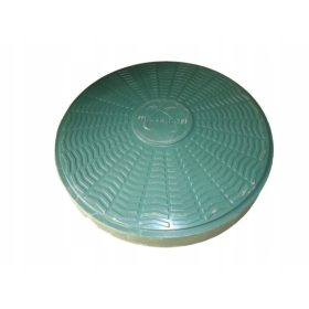   POKLOPAC MARSEPLAST EKOROTO za vodootporni spremnik kapaciteta 640mm - Idealno za osadnike gnilne, očišćivače drenaže i zbiornike za kišnicu. Izrađen od visokokvalitetnog PE-HD polietilena u zelenoj b