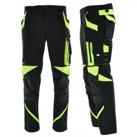 Radne hlače Neoflex Sara Workwear Czarno-seledynowy vel.48