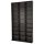 Regal za pohranu CD-a Christel 180x102x23,5 cm crna
