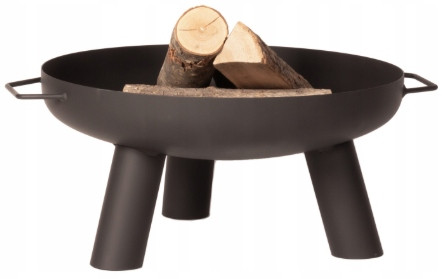  Garden Fire Pit Čelična zdjela za vatru oslikana zavareni Krf 55 cm