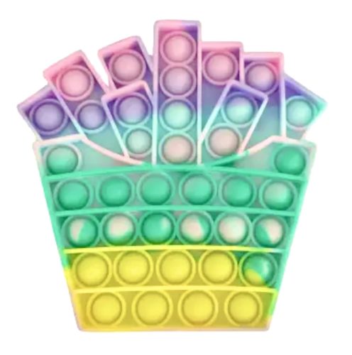 POPIT pop it bubble fidget antistres fries Igra