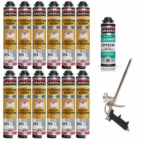 12× Grafen montažna pjena 750 ml + 2 ostala proizvoda