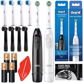    2X ORAL-B ADVANCE PRO SET ELEKTRIČNIH BATERIJSKIH ČETKICA ZA ZUBE