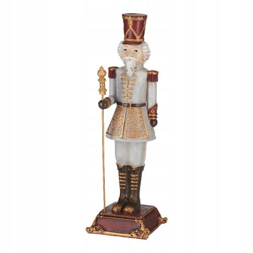  Božićni vojnik bijela Figurica 31 cm SVETO VRIJEME VILLA ITALIA