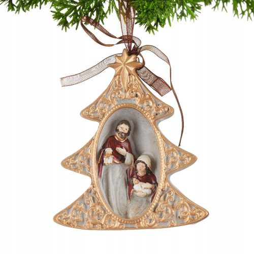  Privjesak za božićno drvce 10 cm HOLY FAMILY VILLA ITALIA