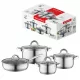 Set lonaca Florina Logan, nehrđajući čelik, 8 kom.
