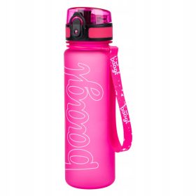 BAAGL Trinkflasche mit Tritan-Logo - rosa