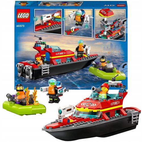  LEGO City 16699951 Patrolni vatrogasni čamac