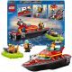  LEGO City 16699951 Patrolni vatrogasni čamac