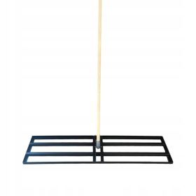 Grablje za izravnavanje terena s jakim štapom 120 x 30 cm