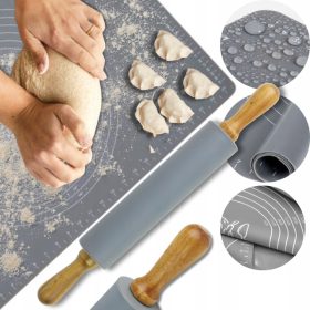 Stolnica za pečenje XXXL sa silikonskim valjkom