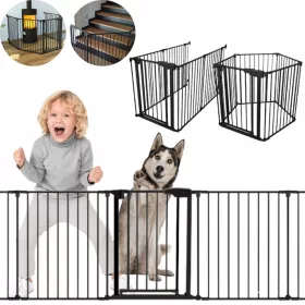   Mark Adler Guardian 6.0 Black Metalna Sigurnosna Barierka za Vrata, Kamin, Stepenice