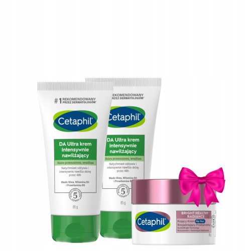 Cetaphil DA Ultra Duboki Hidratantni Krem 85 g DuoPack - 2 komada + GRATIS noćni krem