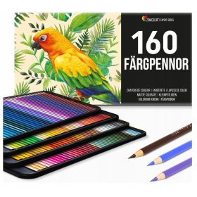   ZENACOLOR Profesionalne bojice za umjetnike 160 komada s kutijom