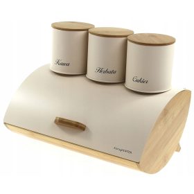 Kosmička kutija za kruh Konighoffer s bambusovim poklopcem