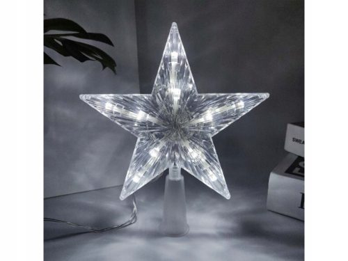  STAR VRH ZA BOŽIĆNO DRVO 26CM COLD WHITE HIT XXL TREPTAJUĆI