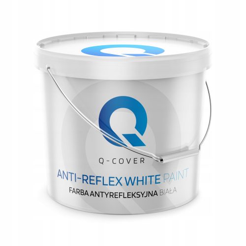 Q-Cover Premium Antireflektivna Latex Boja za Strop i Zidove 10L Bijela H0101 Mat