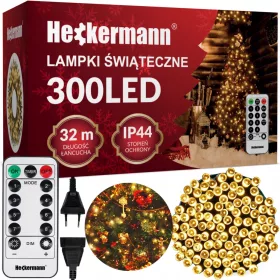   Lampice za Božićno drvce 300 LED - Unutarnje i Vanjsko Osvjetljenje