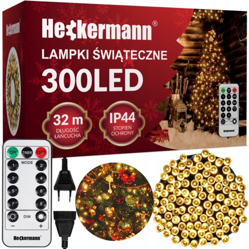 Lampice za Božićno drvce 300 LED - Unutarnje i Vanjsko Osvjetljenje