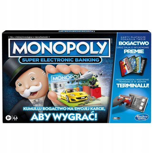  Društvena igra Hasbro Monopoly Super Electronic Banking
